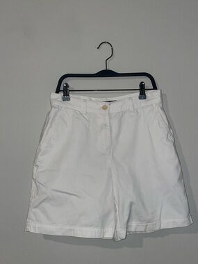 Lauren Jeans Co. Ralph Lauren White Cotton Shorts